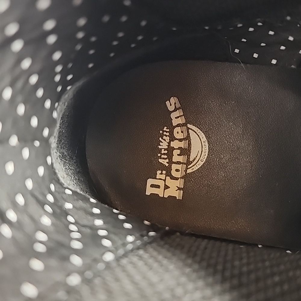Dr. Martens Black Patent Chelsea Combat Boots - Picture 4 of 13